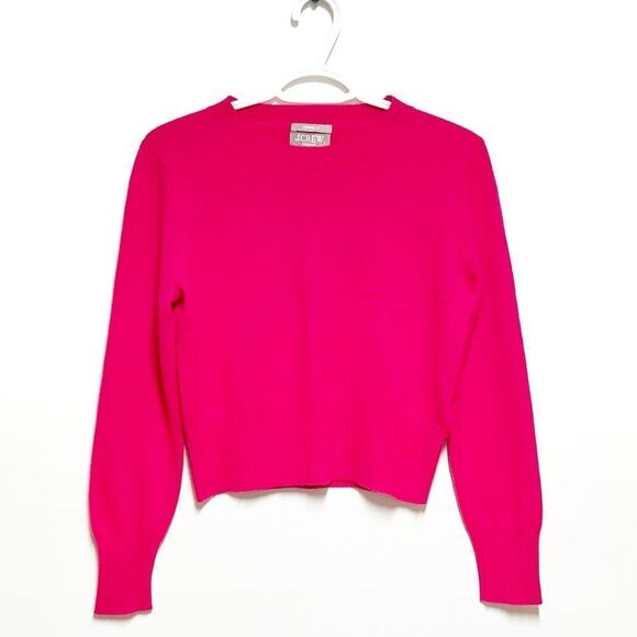 J. Crew Pink Crew Neck Sweater - Picture 2 of 5